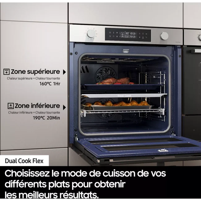 Four encastrable SAMSUNG NV7B6799AAK Bespoke AI