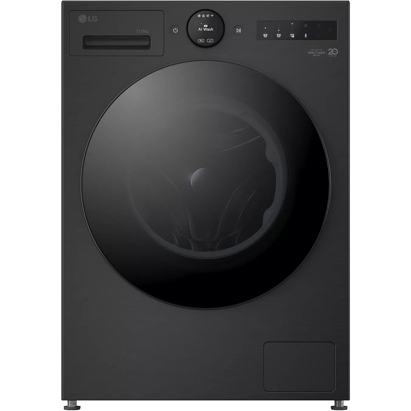 Lave linge séchant hublot LG F164X76BSTA