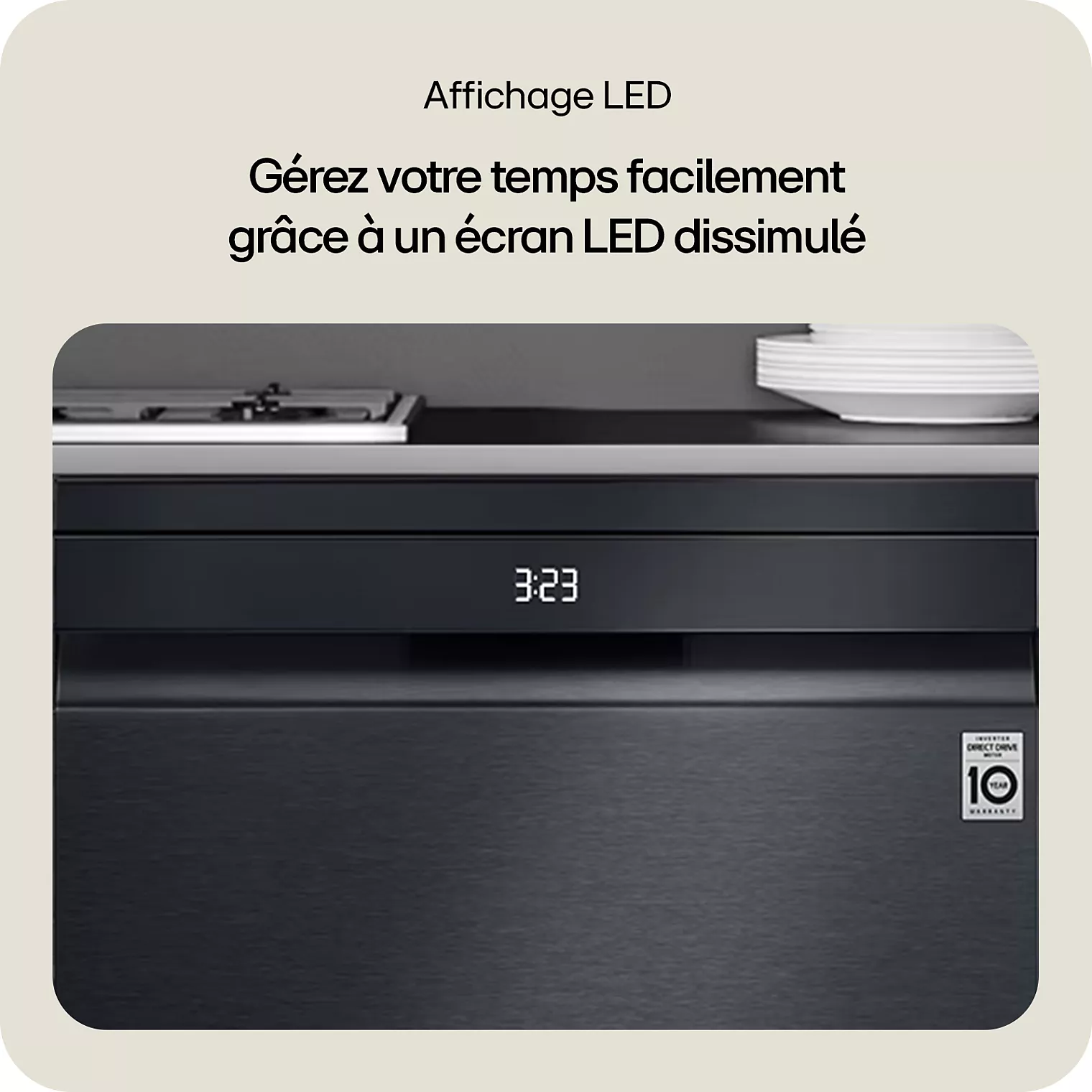 Lave vaisselle 60 cm LG DF587HMS – Image 4