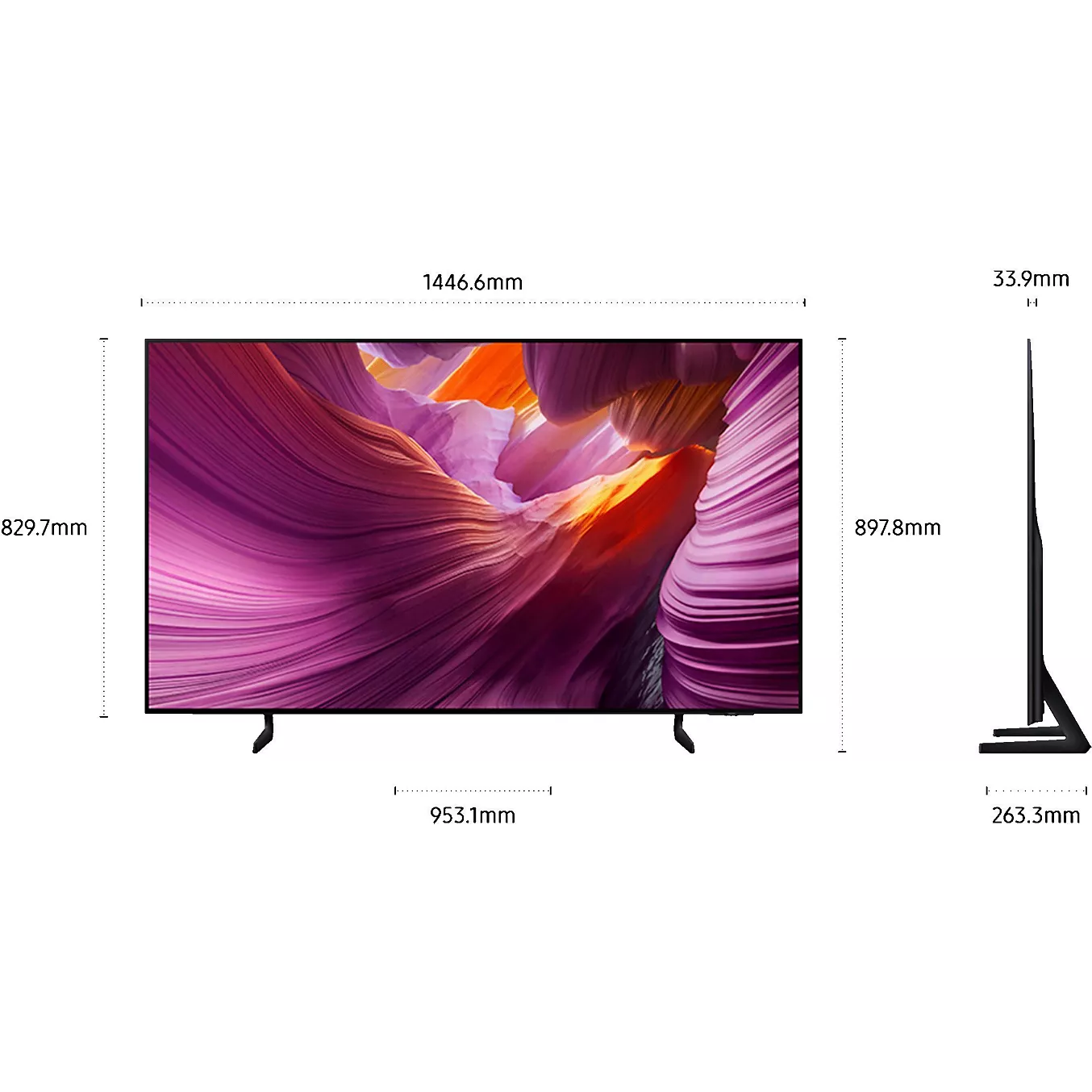 TV OLED SAMSUNG TQ65S85FAE-65 pouces (163cm) – Image 6