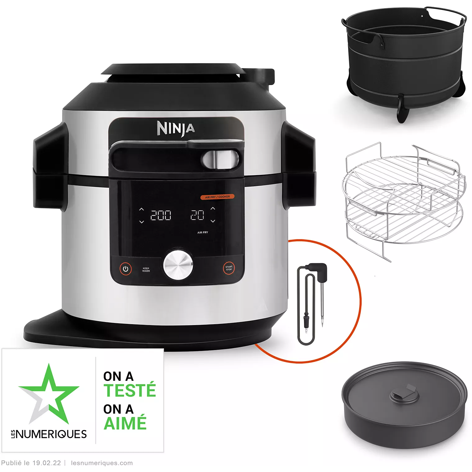 Multicuiseur NINJA Foodi Max OL750EU gris/noir – Image 12