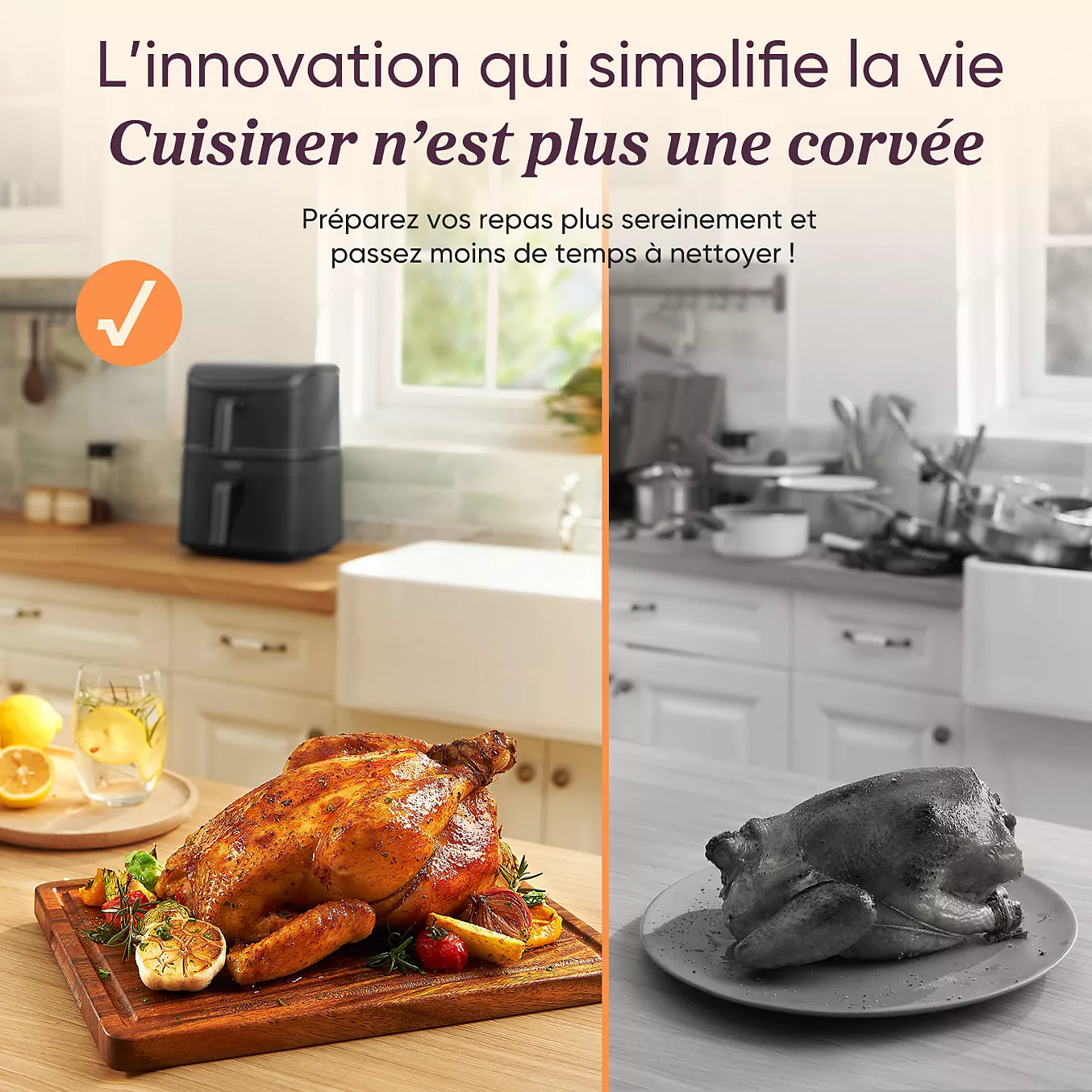 Friteuse sans huile COSORI KOSP0041EUN Turbo Tower Basic 10,8 L