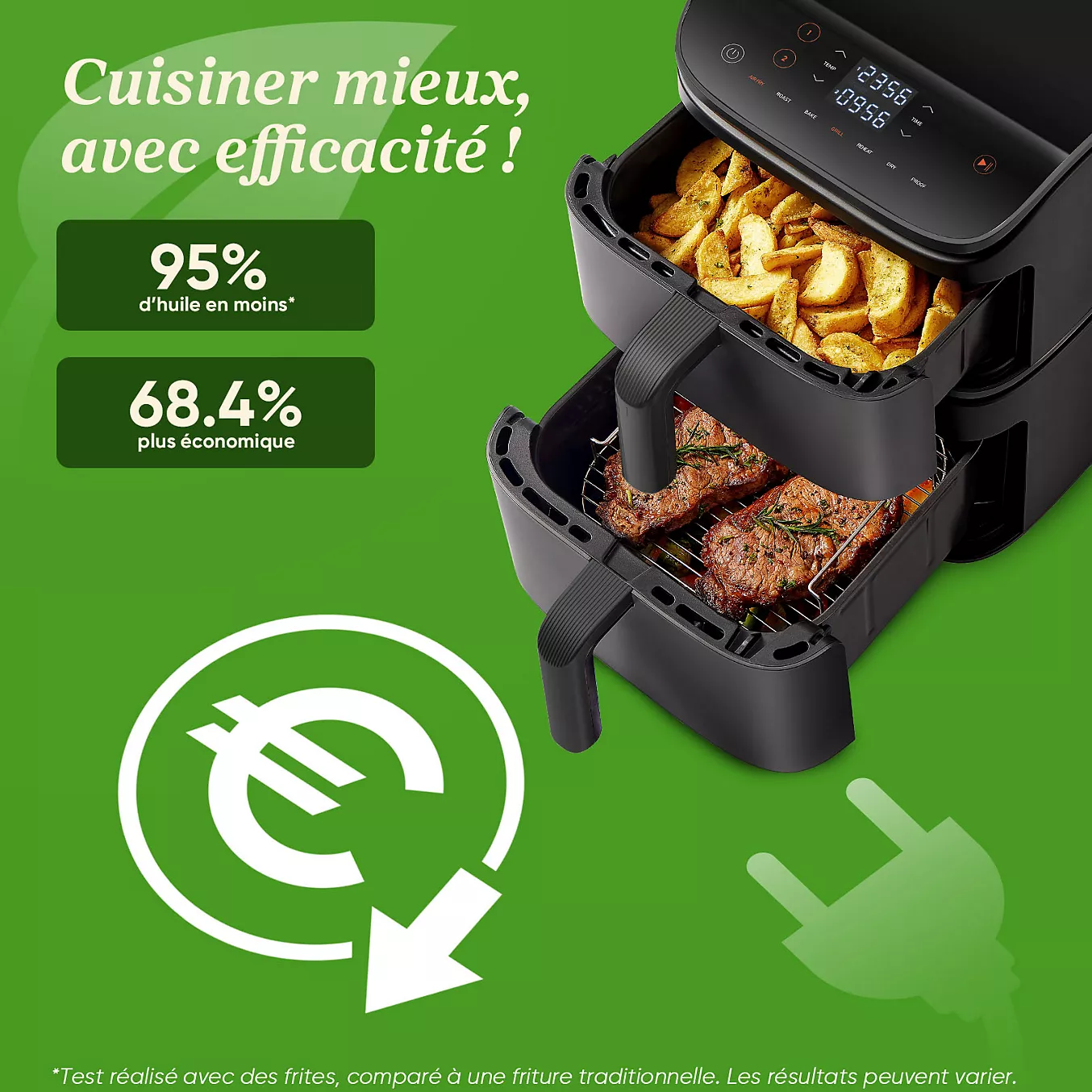 Friteuse sans huile COSORI KOSP0041EUN Turbo Tower Basic – Image 4