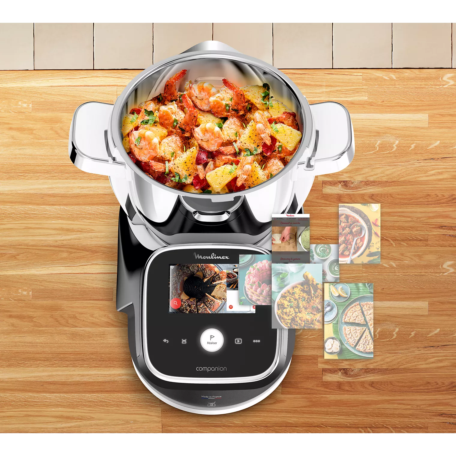 Robot cuiseur MOULINEX I Companion Touch Pro HF93ECF0