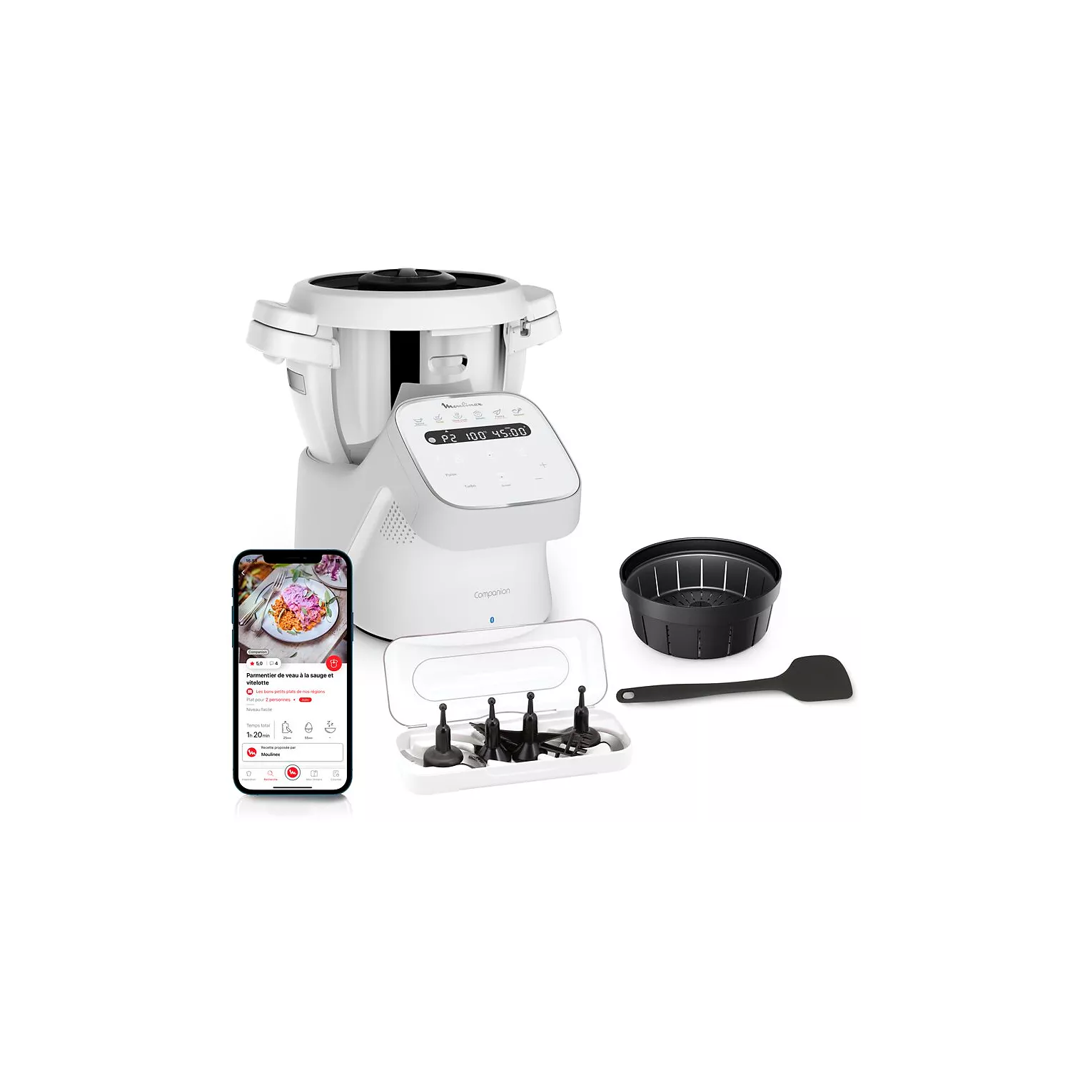 Robot cuiseur MOULINEX I-Companion Connect HF941AF0