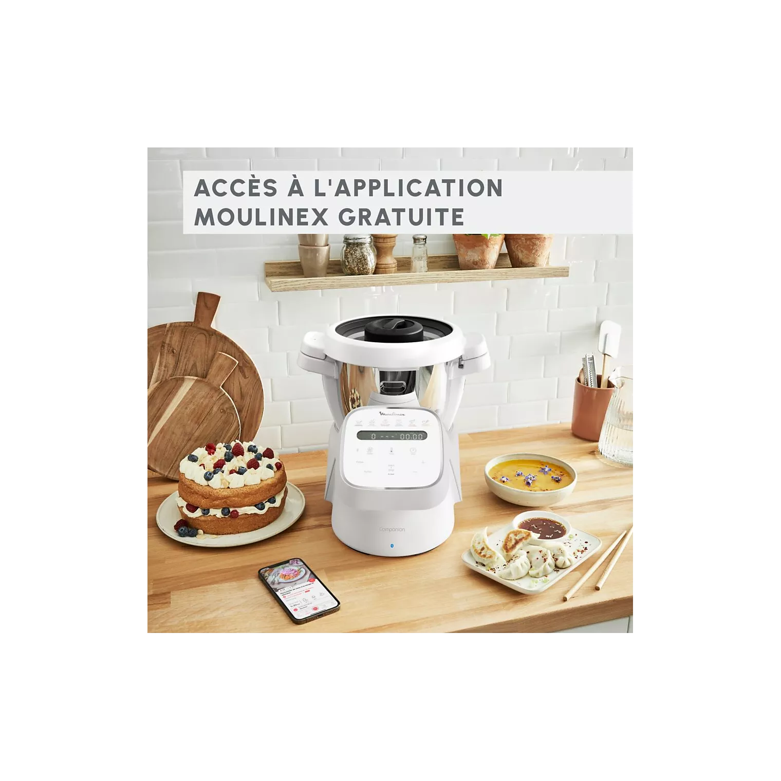 Robot cuiseur MOULINEX I-Companion Connect HF941AF0 – Image 4