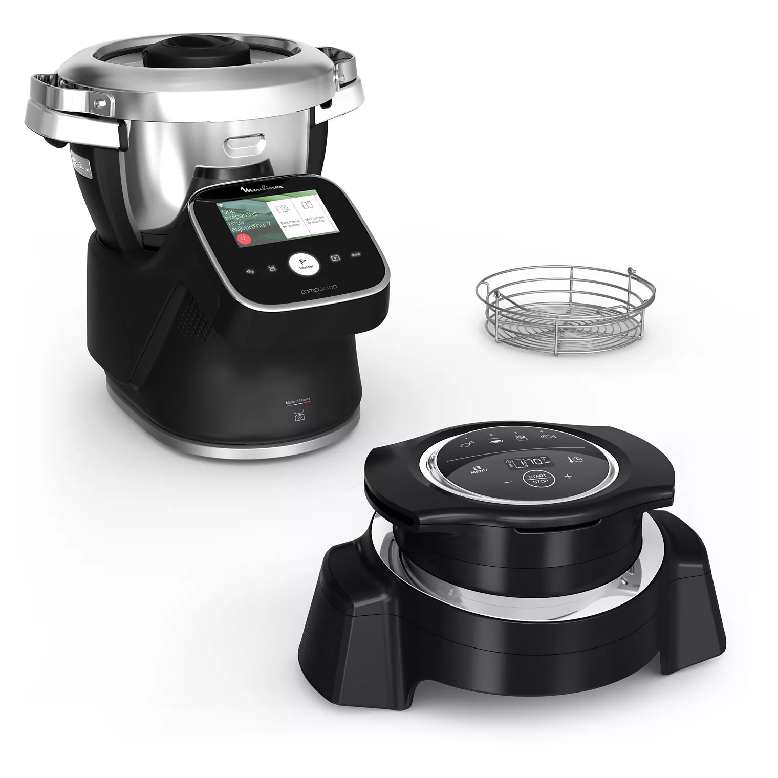 Robot cuiseur MOULINEX i-CompanionTouchPro3L airfryer HF93L8F0