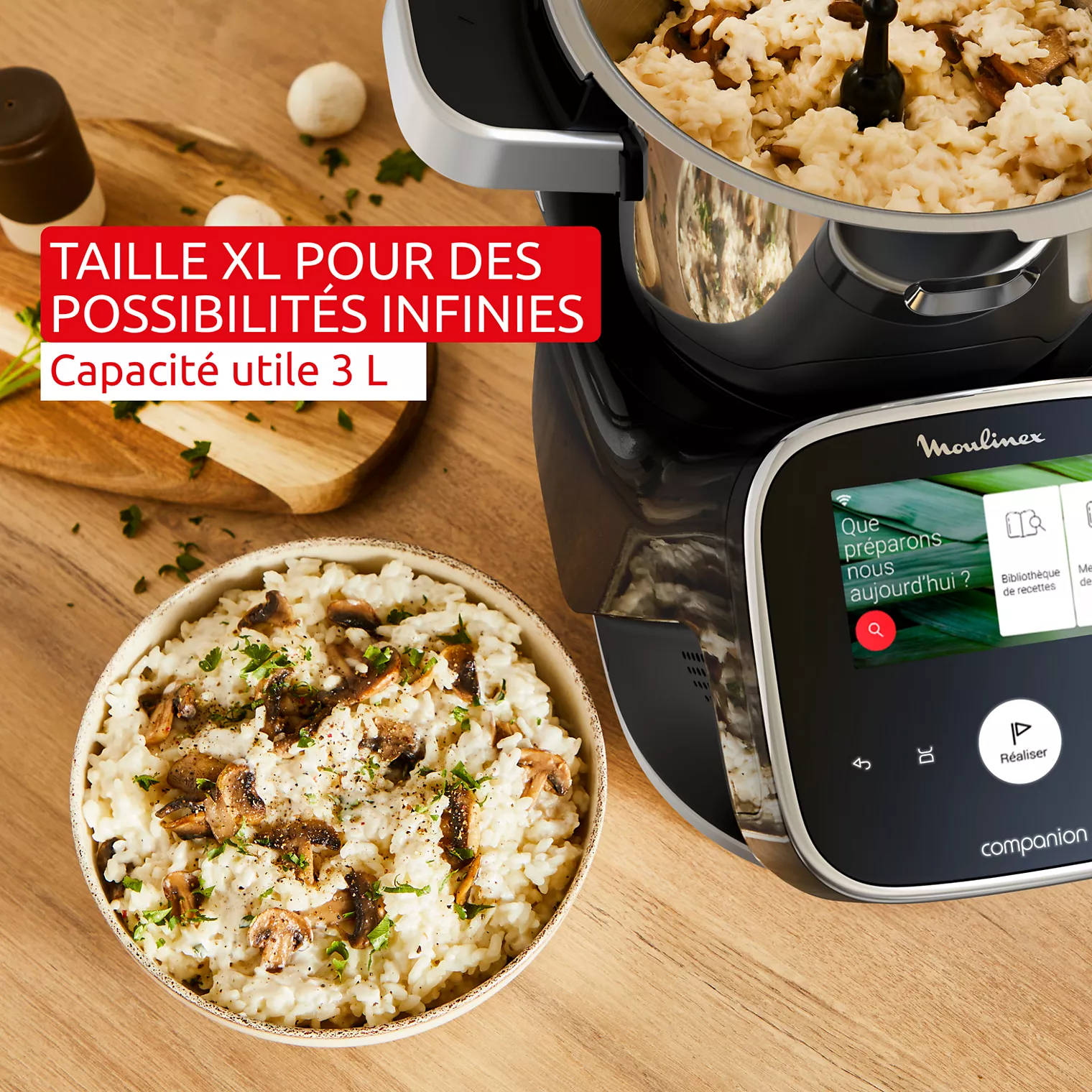 Robot cuiseur MOULINEX i-CompanionTouchPro3L – Image 5