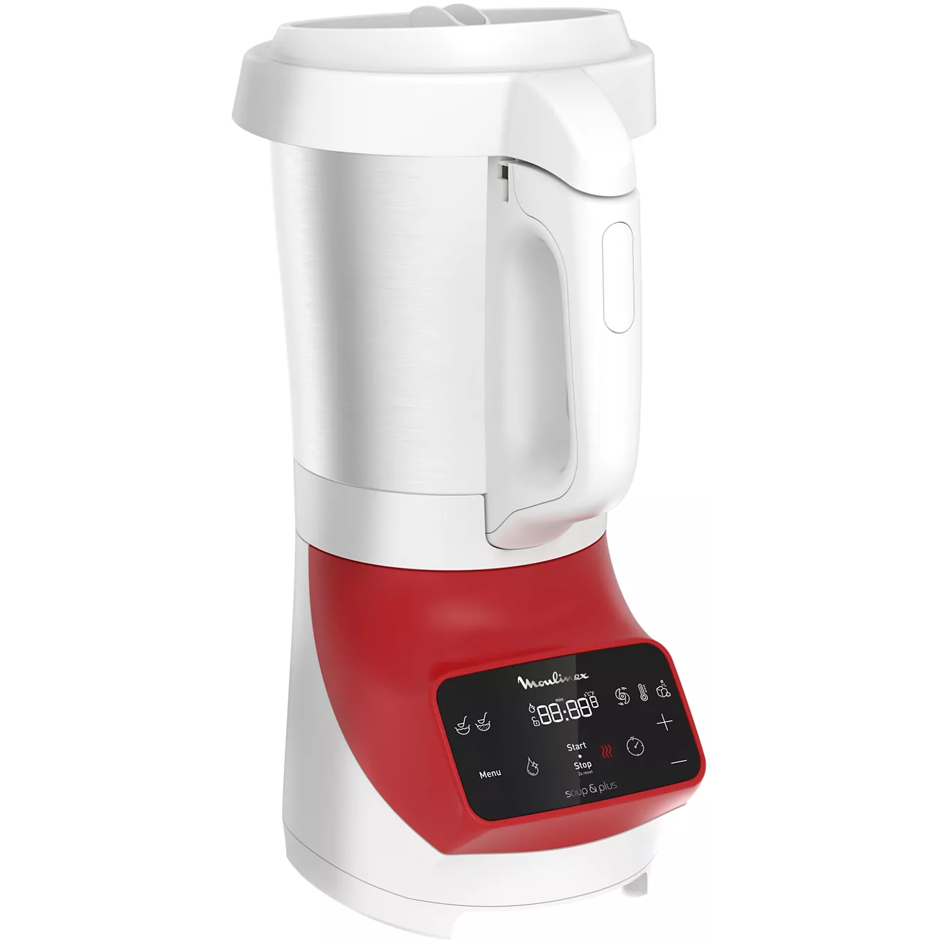 Blender chauffant MOULINEX SOUP & PLUS LM924500 ROUGE 2L