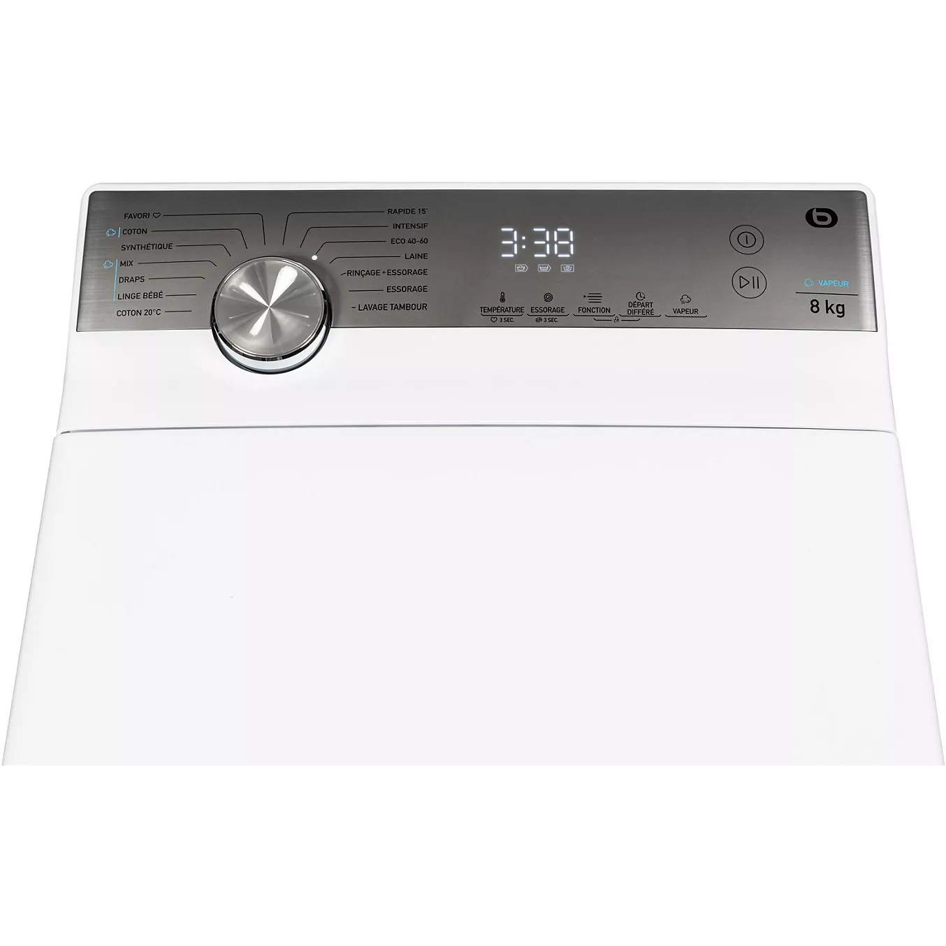 Lave linge top ESSENTIELB ELT813-2b – Image 4