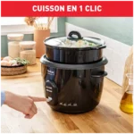 Cuiseur riz TEFAL YY4351FB Classic 5L+ panier vapeur
