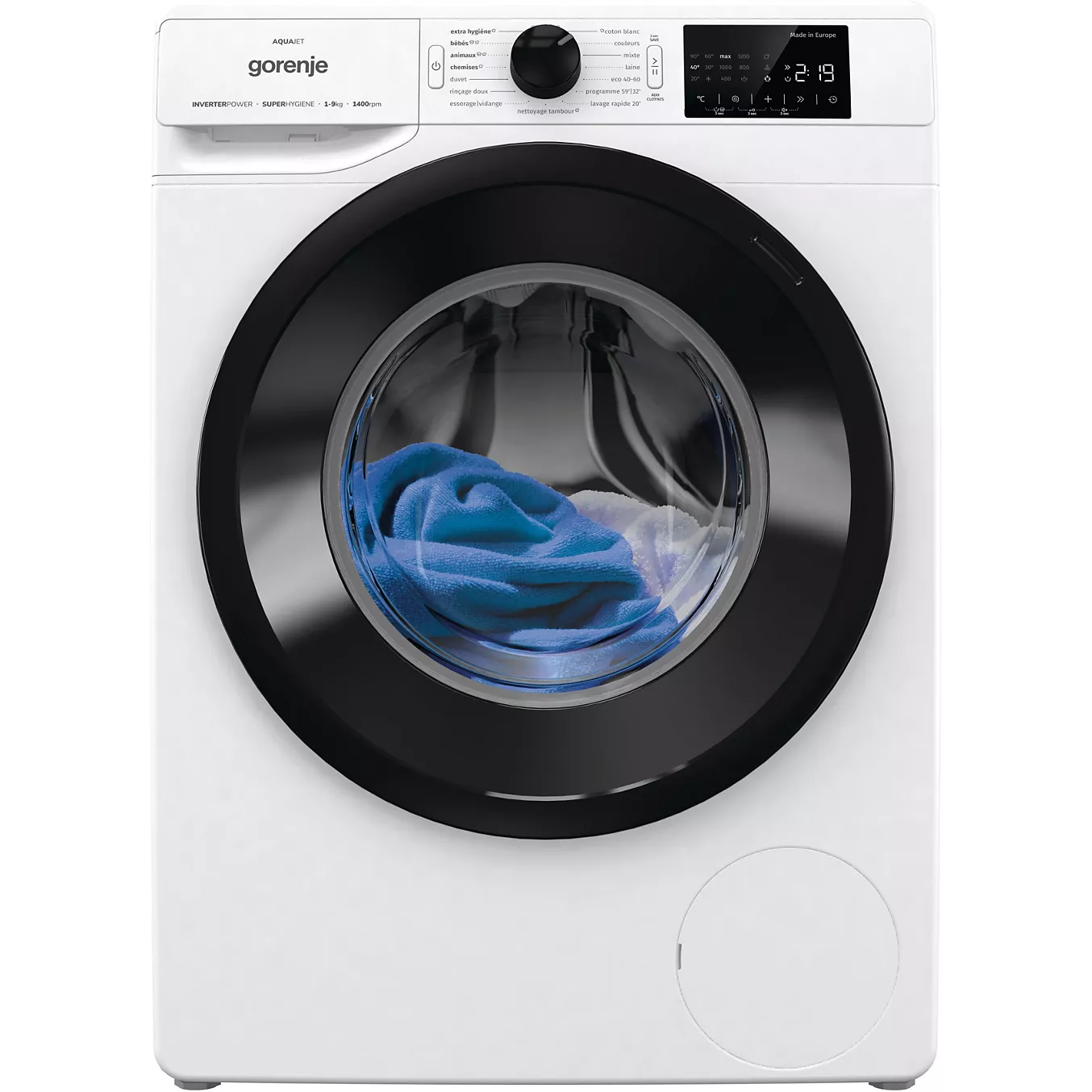 Lave linge hublot GORENJE WPNEI94A1DS – Image 6
