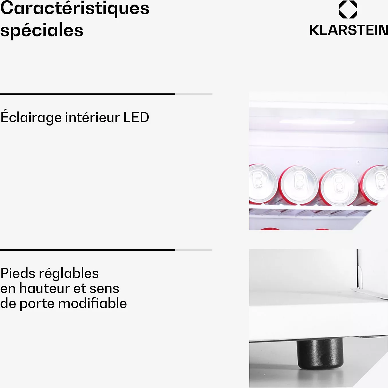 Réfrigérateur 1 porte KLARSTEIN 45L – Image 6