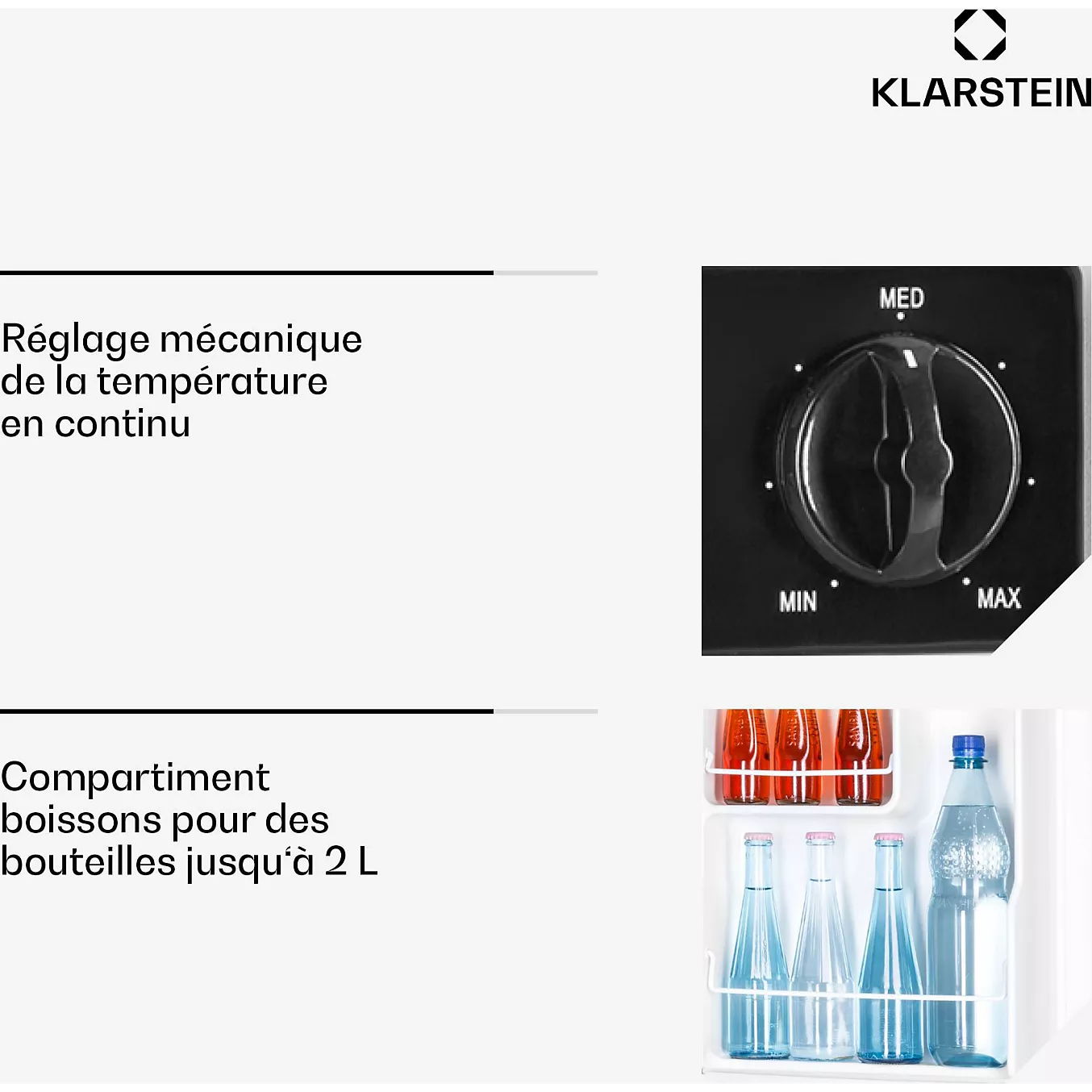 Réfrigérateur 1 porte KLARSTEIN 45L – Image 5