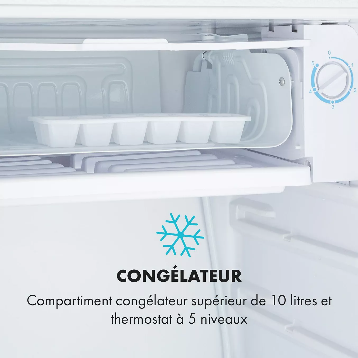 Réfrigérateur 1 porte KLARSTEIN SpitzbergenUni 91L congélat – Image 2