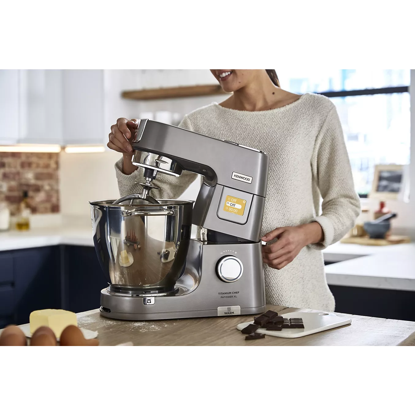 Robot pâtissier KENWOOD KWL90.009SI Titanium