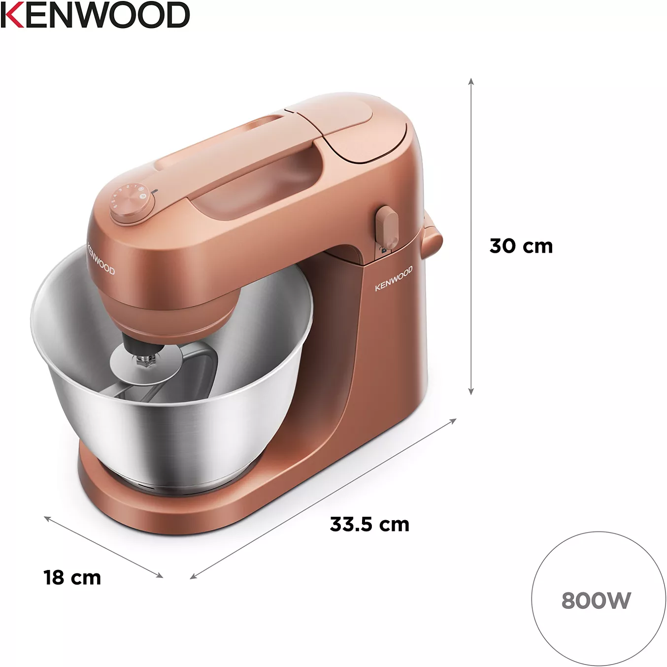 Robot pâtissier KENWOOD Go KZM35.000RD – Image 15