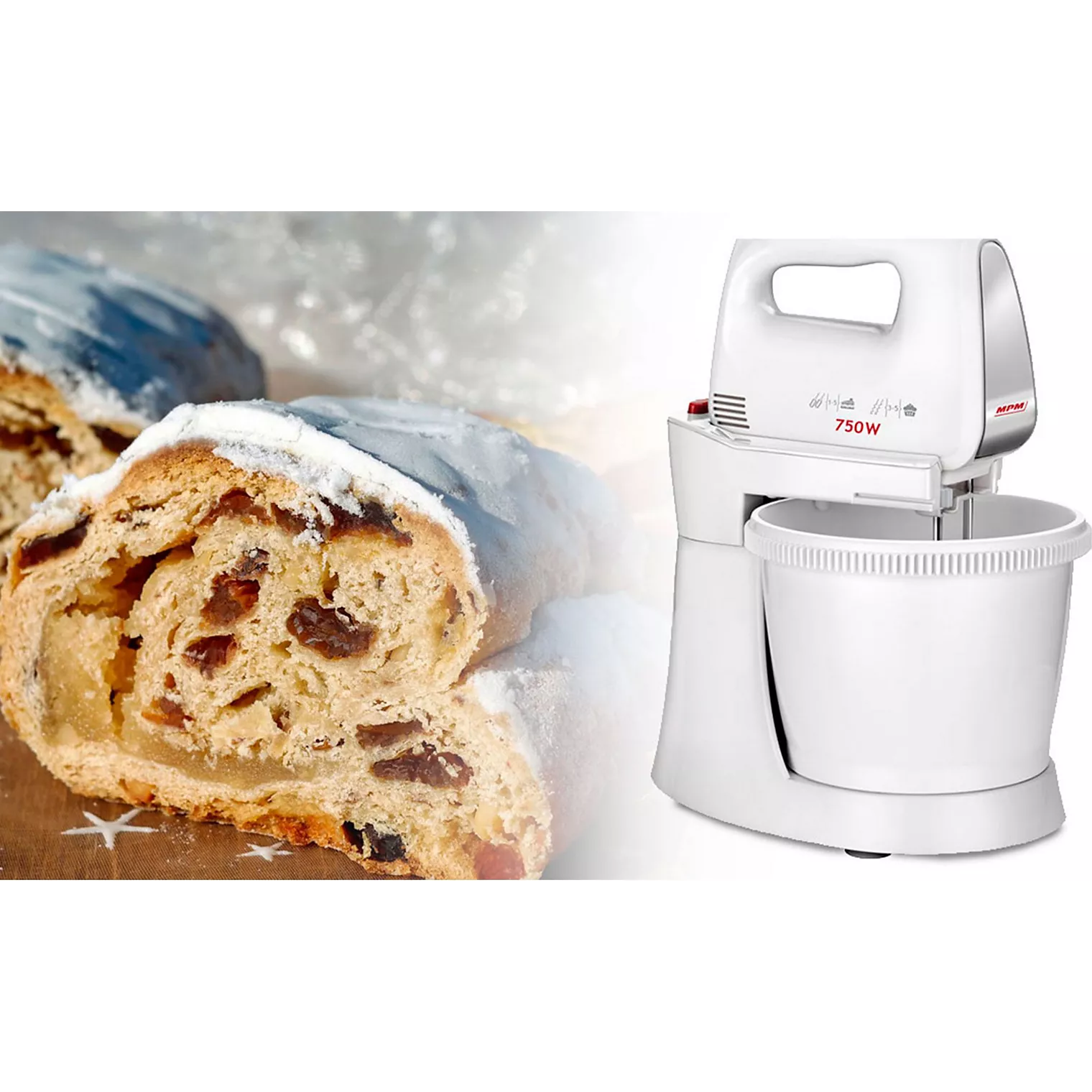 Robot pâtissier MPM Mélangeur à Pâtisserie