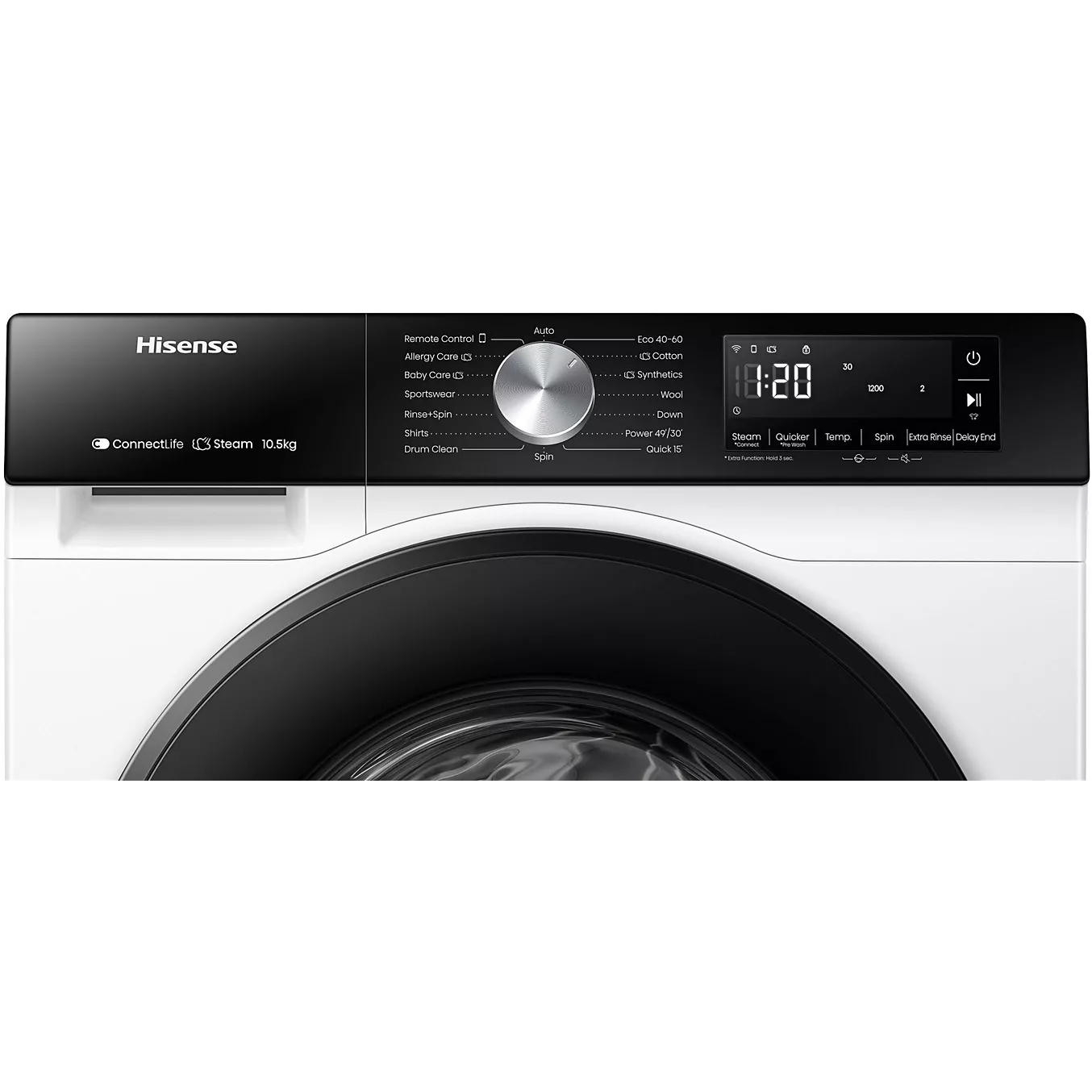 Lave linge hublot HISENSE WF3S1045BW3 – Image 9