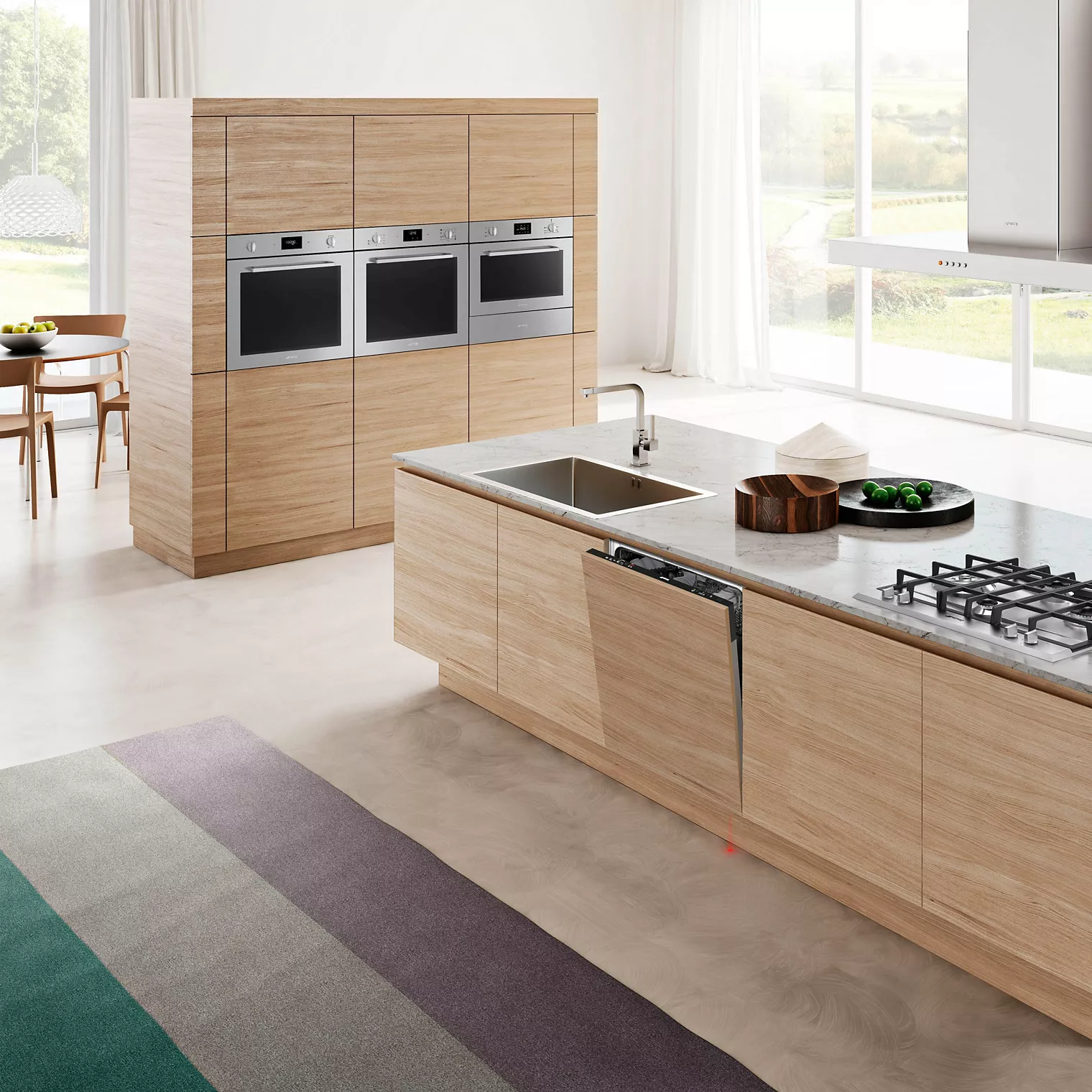 Four encastrable SMEG SFP6401TVX1
