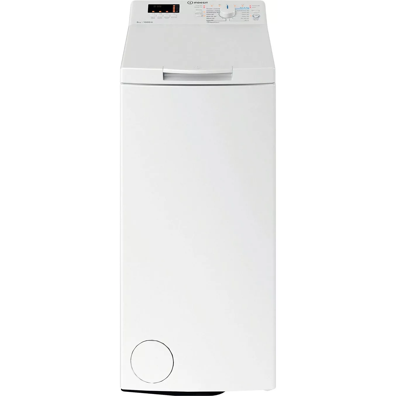 Lave linge top INDESIT BTWCS50400FR