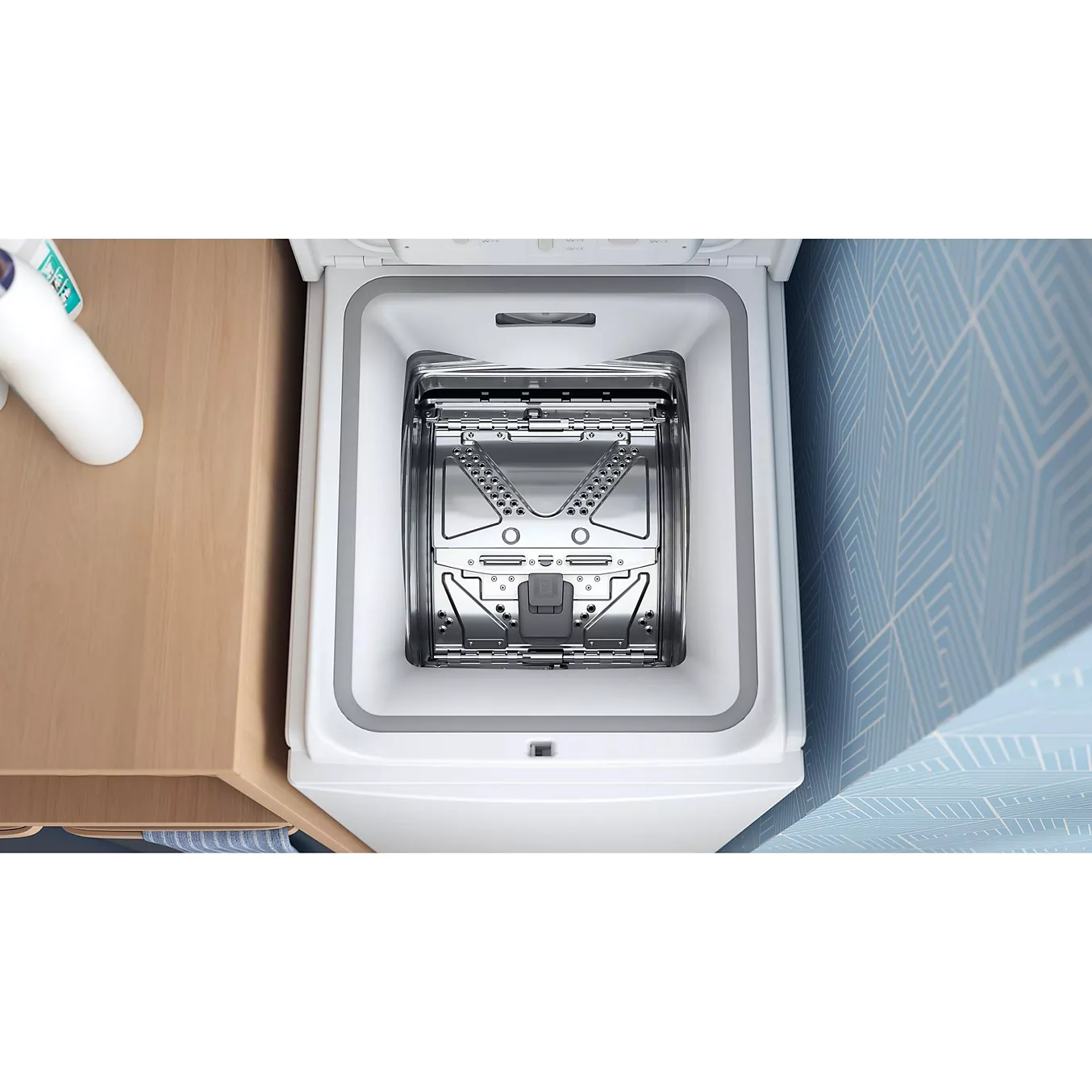 Lave linge top INDESIT BTWCS50400FR – Image 3