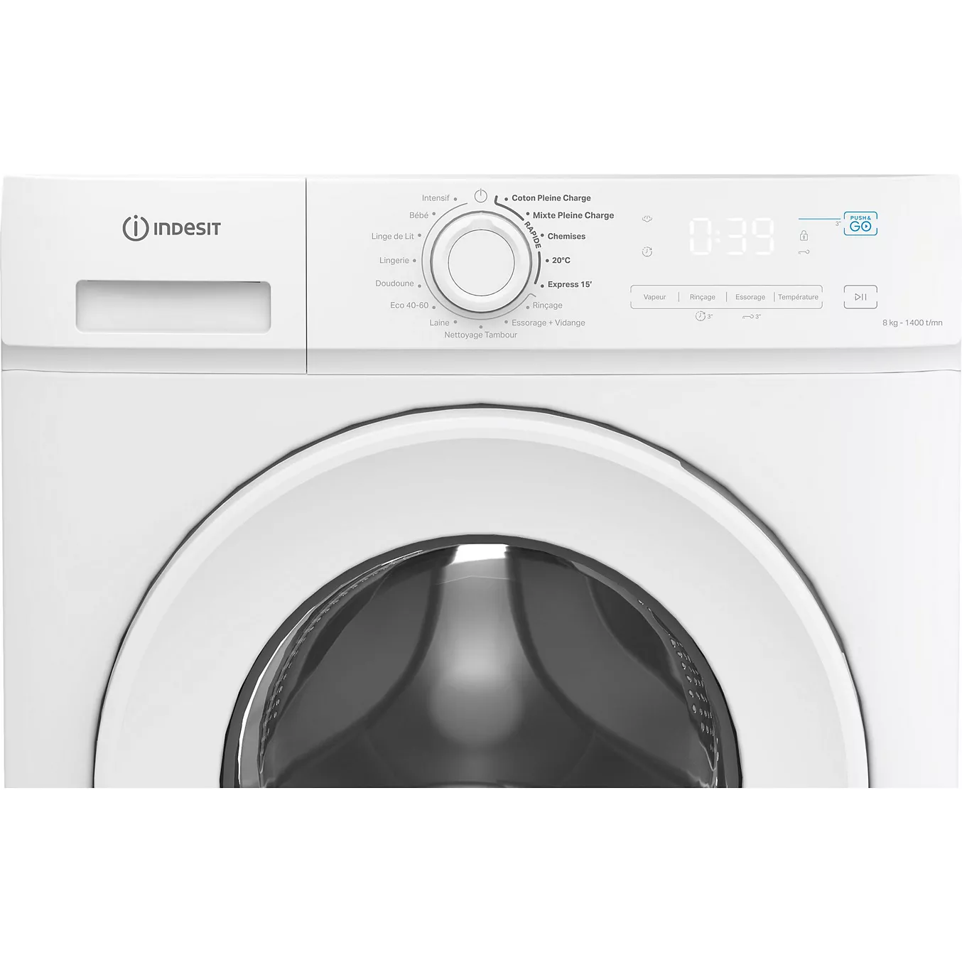 Lave linge hublot INDESIT IMA864MYTIMEFR – Image 4