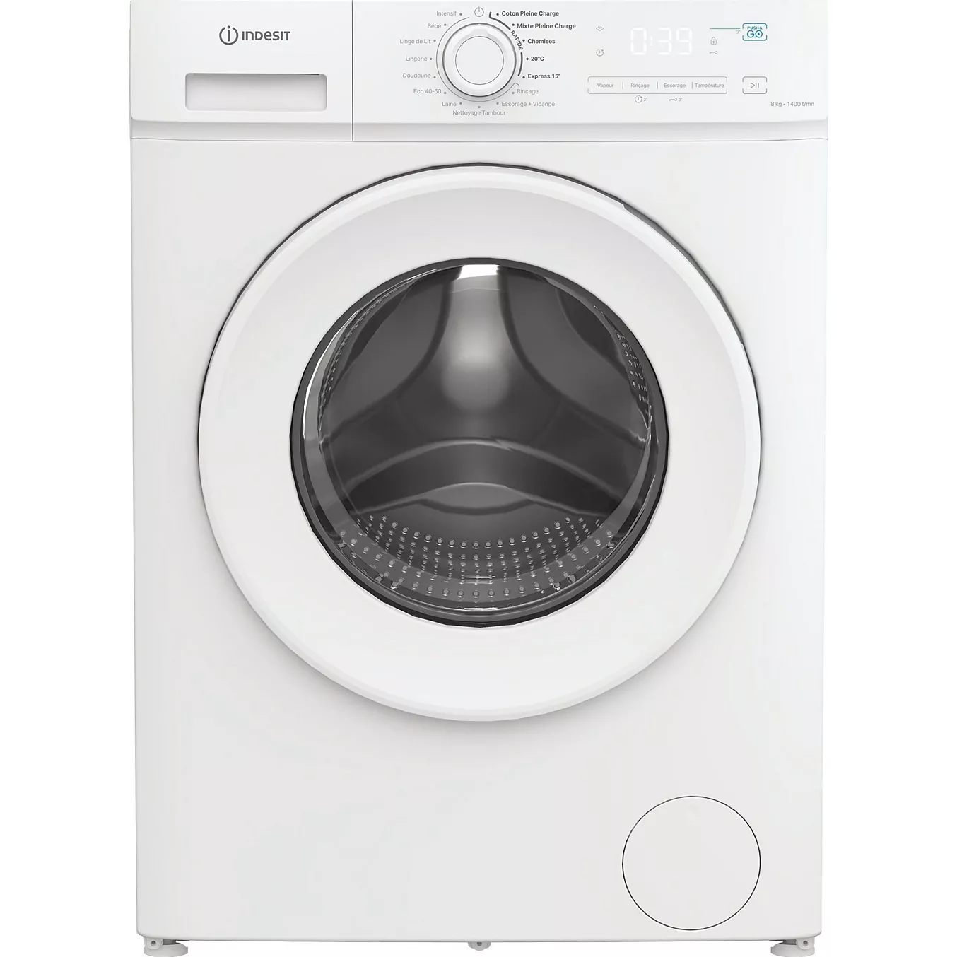 Lave linge hublot INDESIT IMA864MYTIMEFR