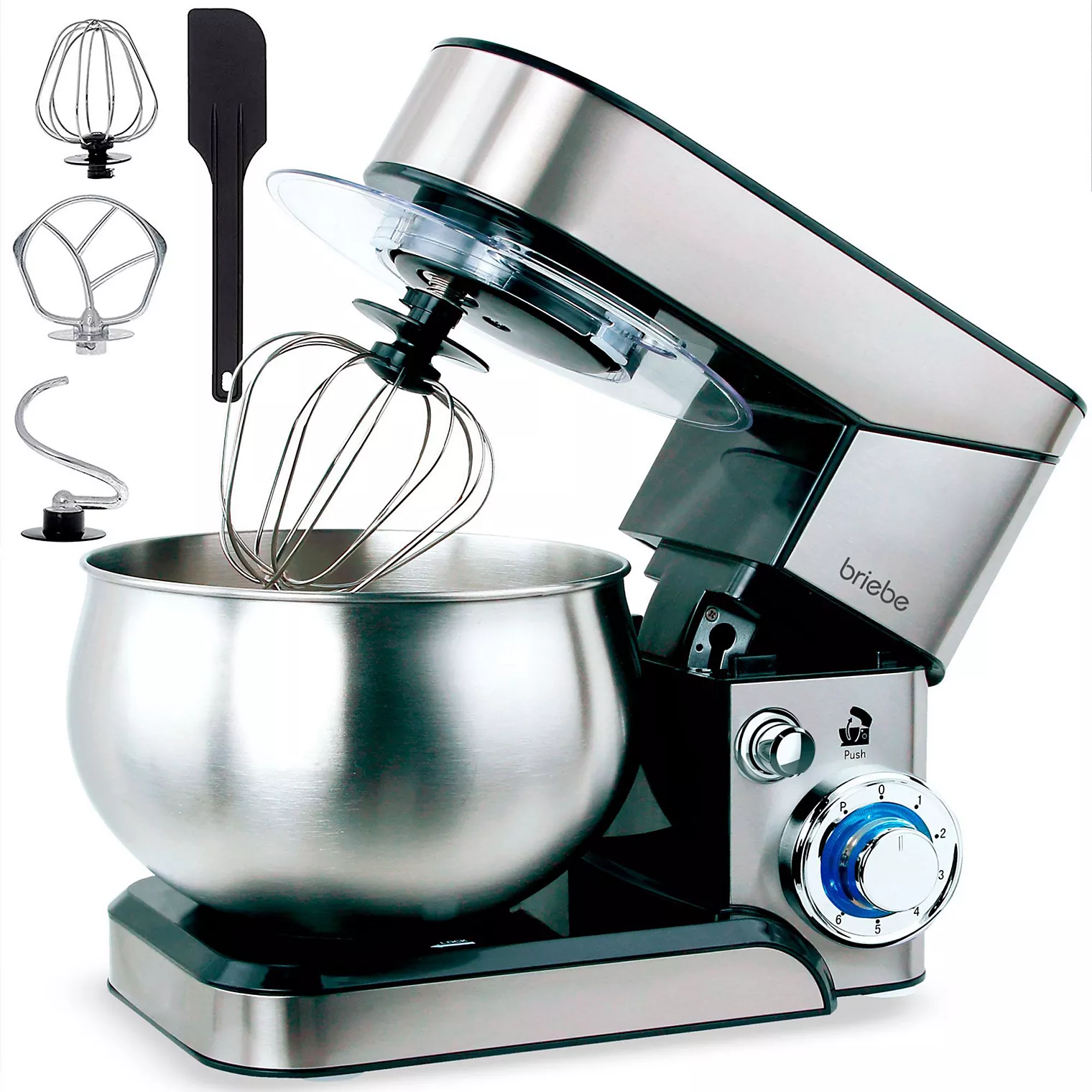 Robot pâtissier BRIEBE Boulangerie Cuisine KM1114 5L 6 Vitesses – Image 10