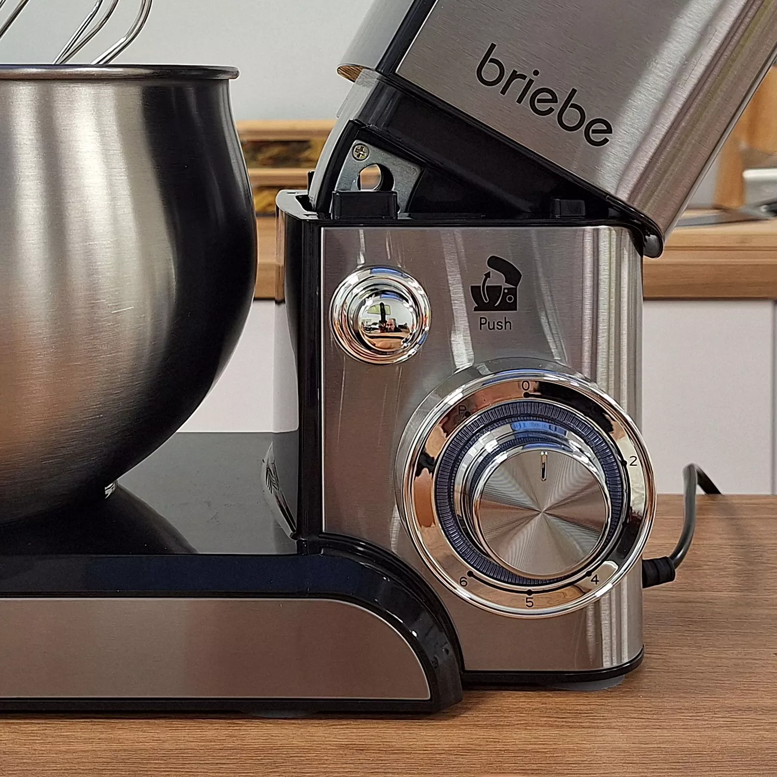 Robot pâtissier BRIEBE Boulangerie Cuisine KM1114 5L 6 Vitesses – Image 5