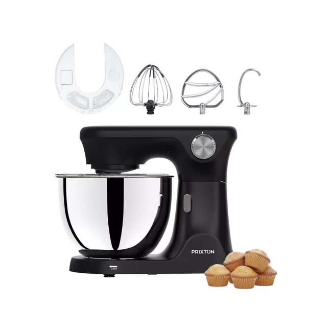 Robot pâtissier PRIXTON KR350 2000 W, 6 Vitesses + manuel, 8 L