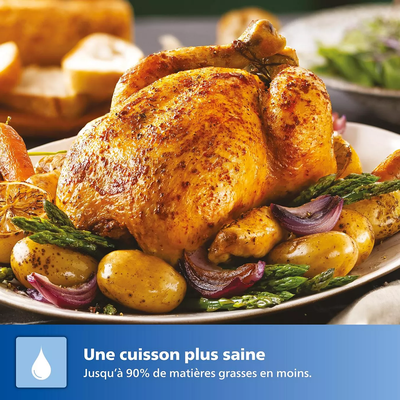 Airfryer PHILIPS NA150/00 friteuse sans huile panier