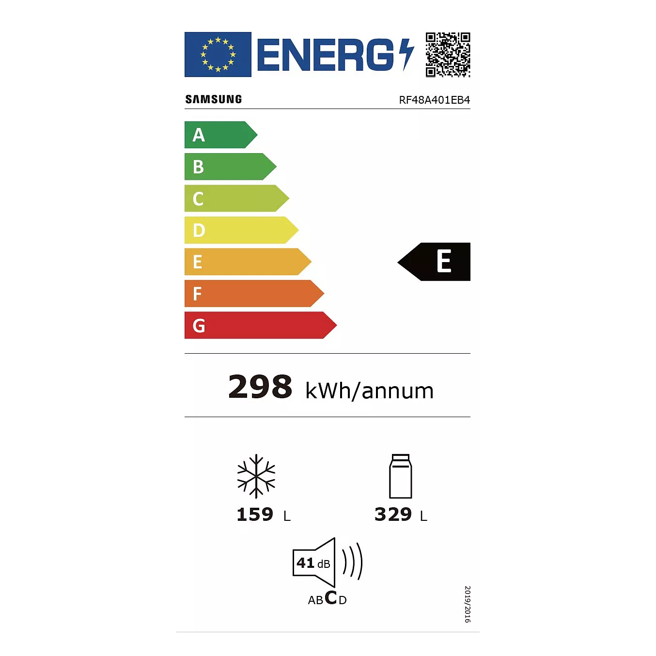 Réfrigérateur multi portes SAMSUNG RF48A401EB4 – Image 3