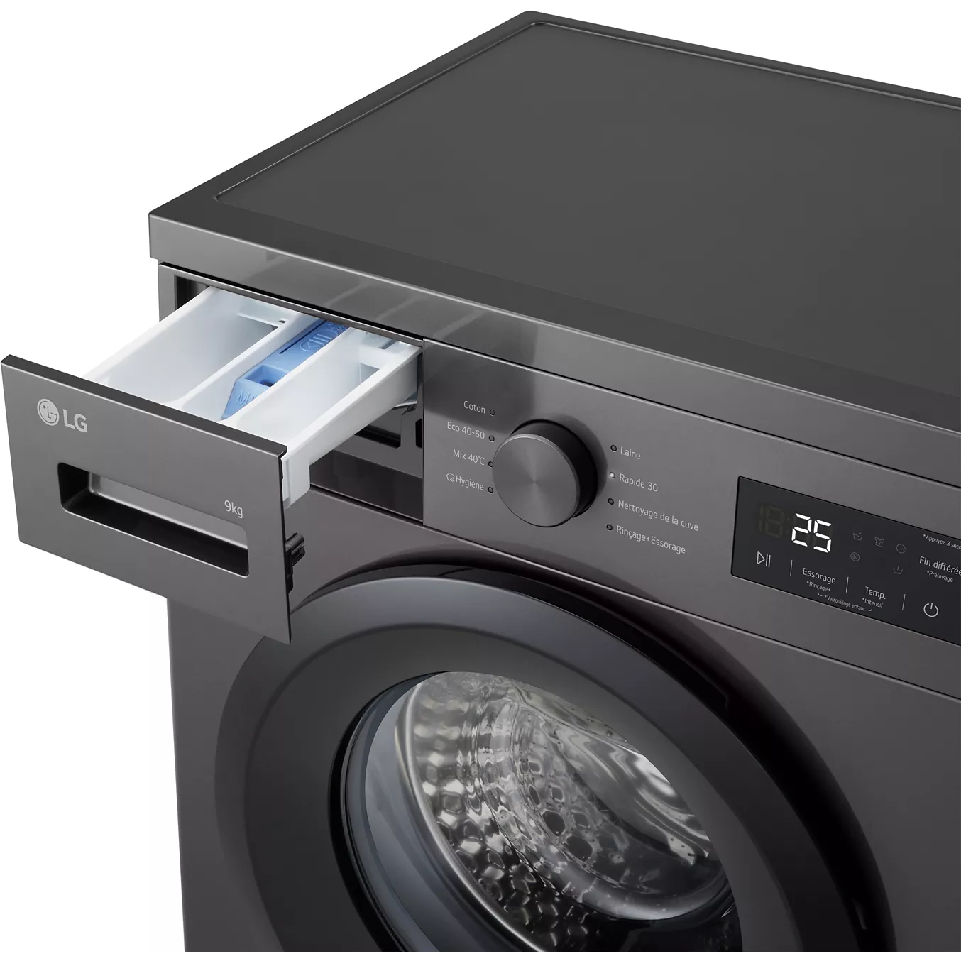 Lave linge compact LG F94N14SLS – Image 4
