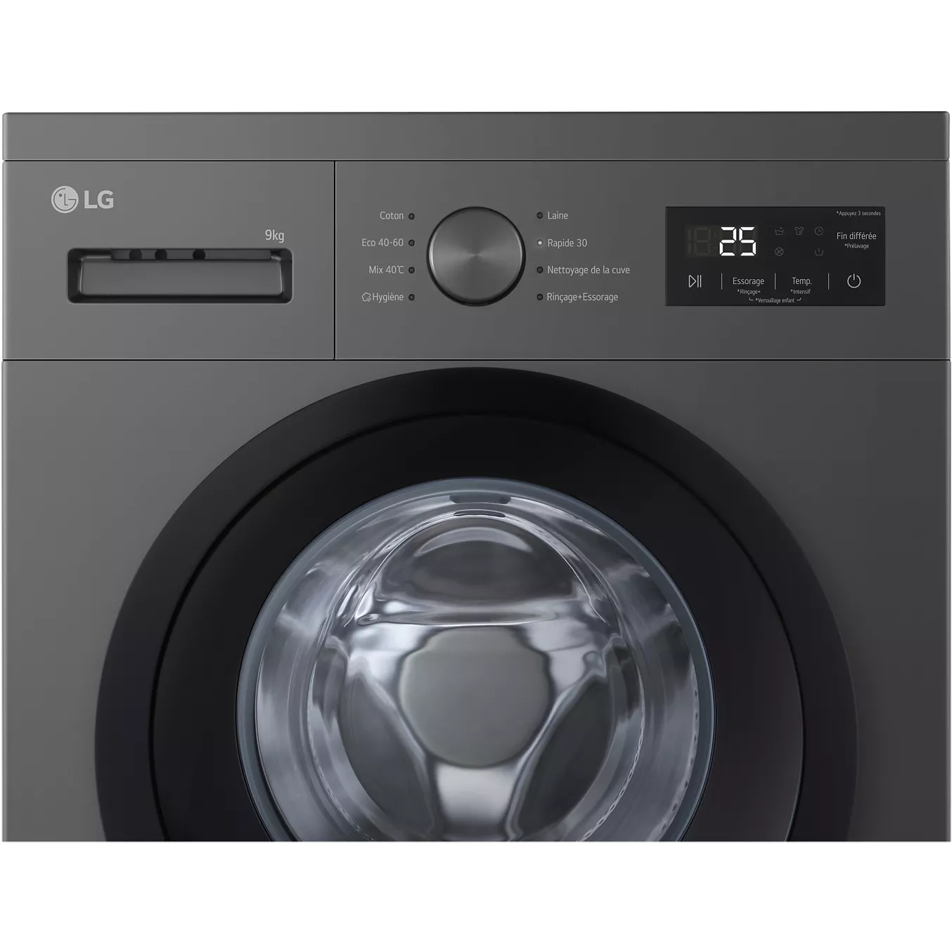 Lave linge compact LG F94N14SLS – Image 5